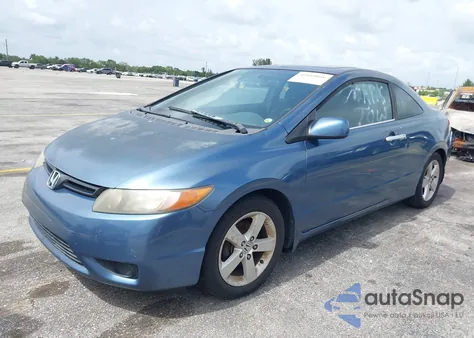 2007 Honda Civic Ex из США, поврежденный, VIN 2HGFG11847H512559